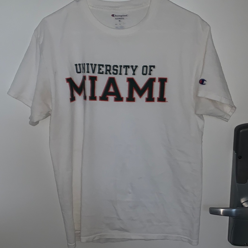 University of Miami t-shirt